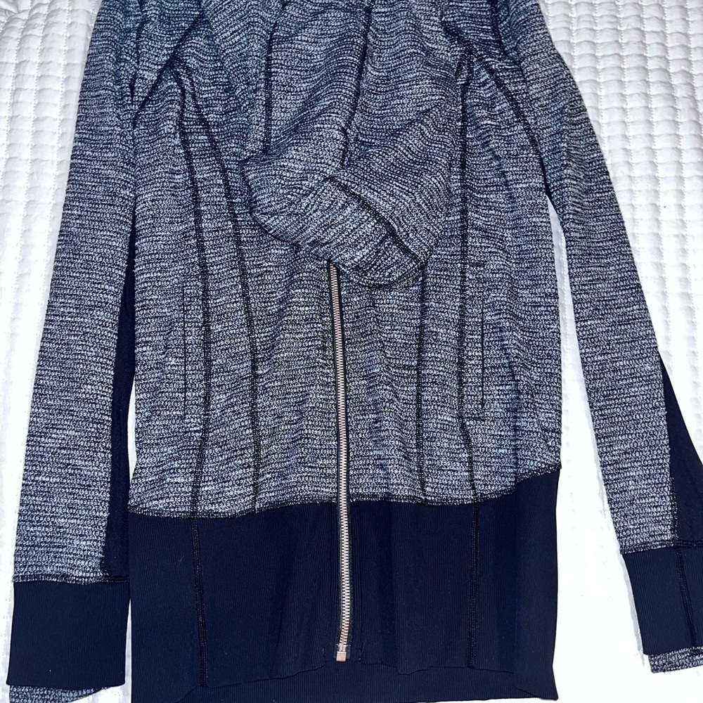 Lululemon Black & Grey Hooded Jacket